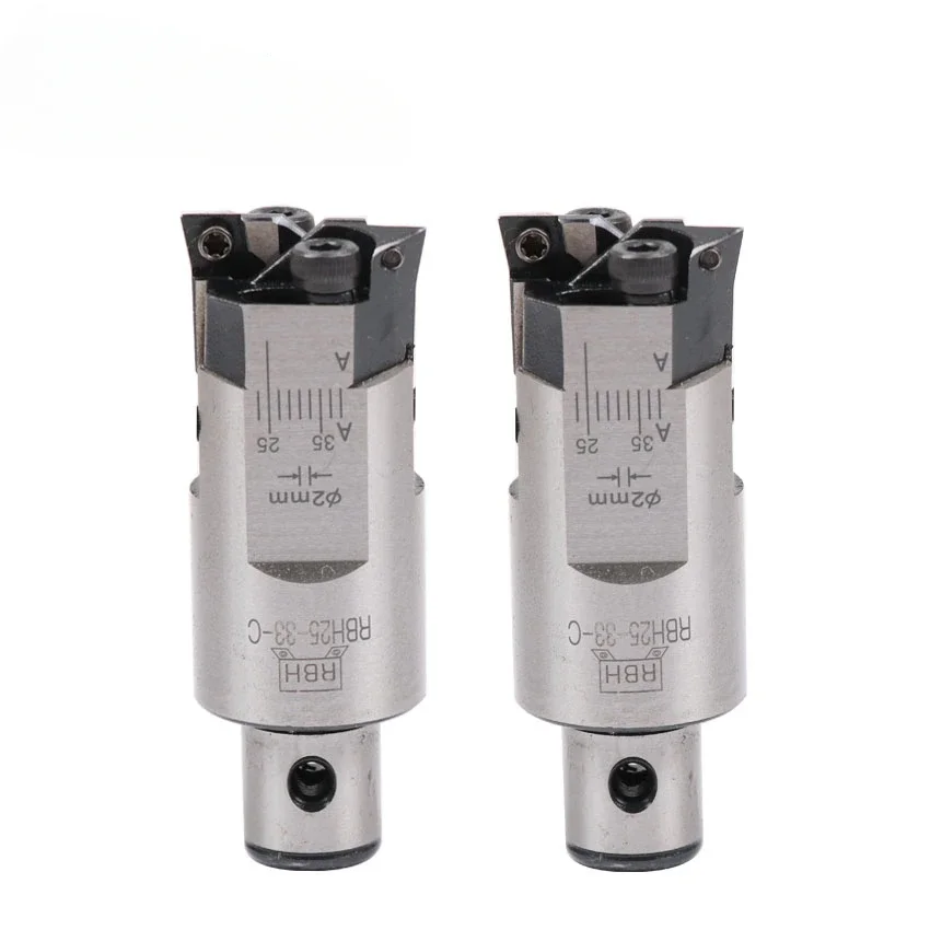 NEW High precision high-accuracy RBH Twin bit RBH 68-92mm Twin-bit Rough Boring Head CCMT120408 used for deep holes boring tool