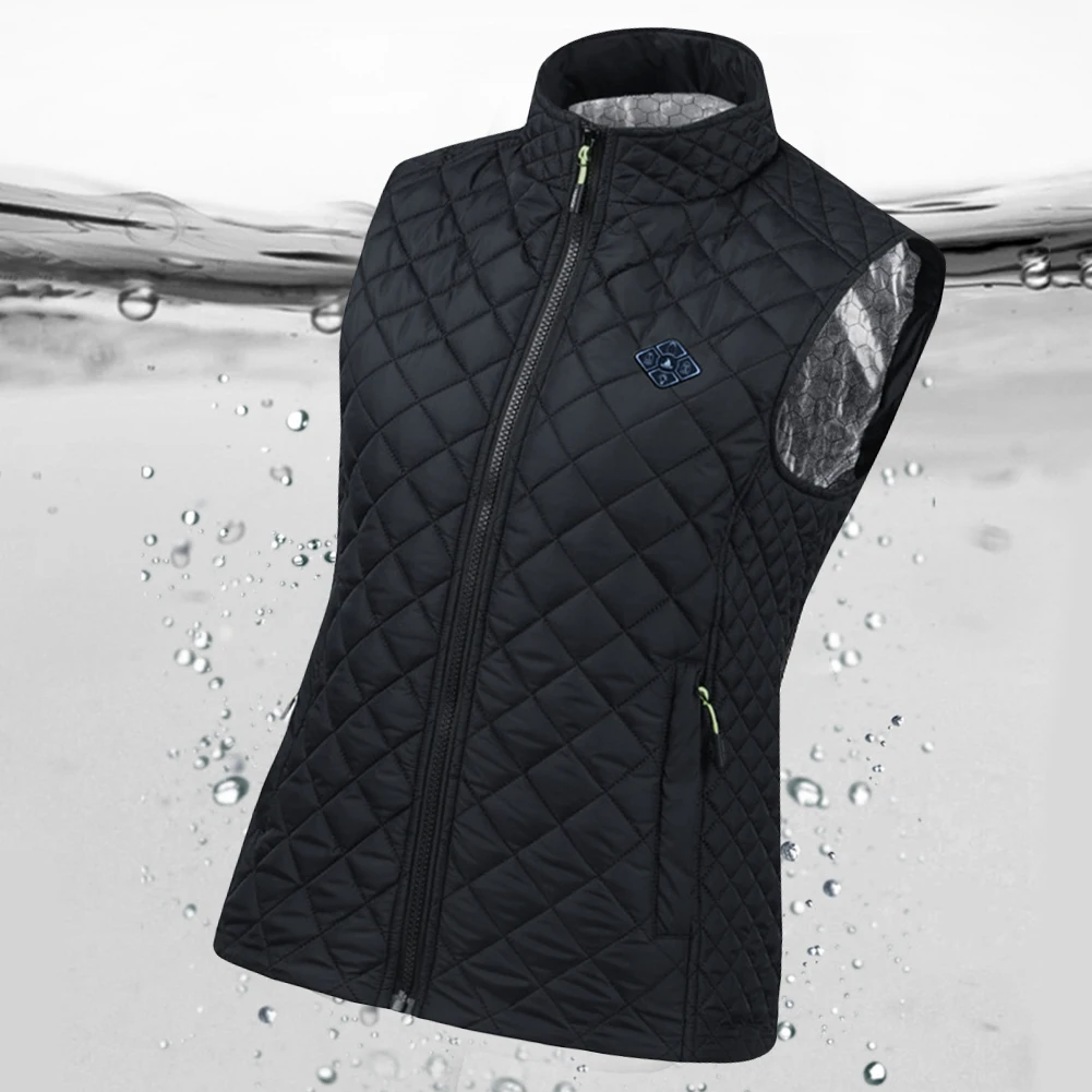 21 Heating Zones Heated Vest Men Women Heated Jacket Winter Warm USB Self Heating Thermal Vest Down Jacket for Outdoors