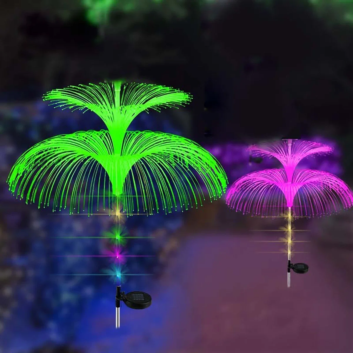 إضاءة حدائق بالطاقة الشمسية قنديل البحر