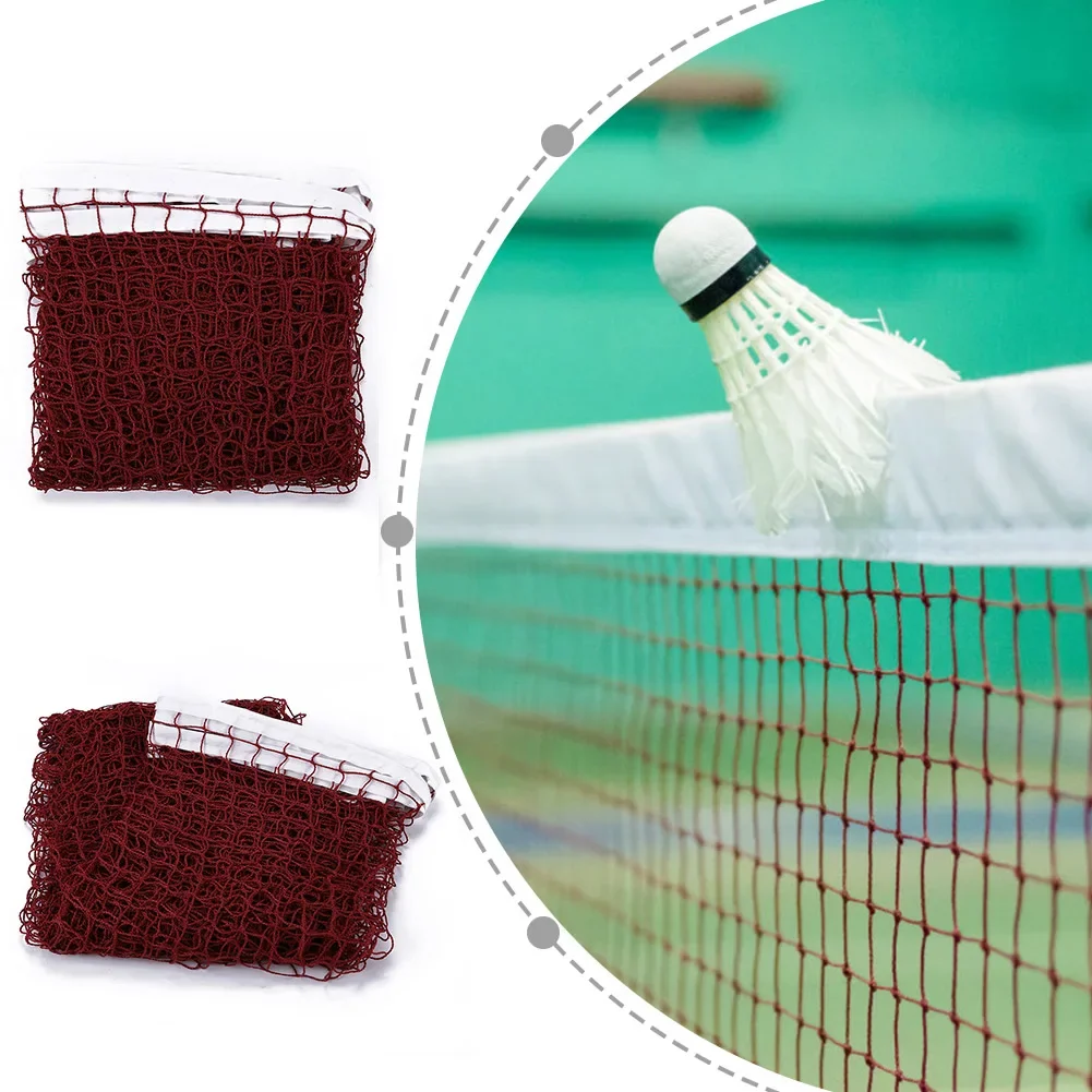 Badminton Net Polypropylene Badminton Replacement Net Easy Setup Replacement for Tennis Volleyball