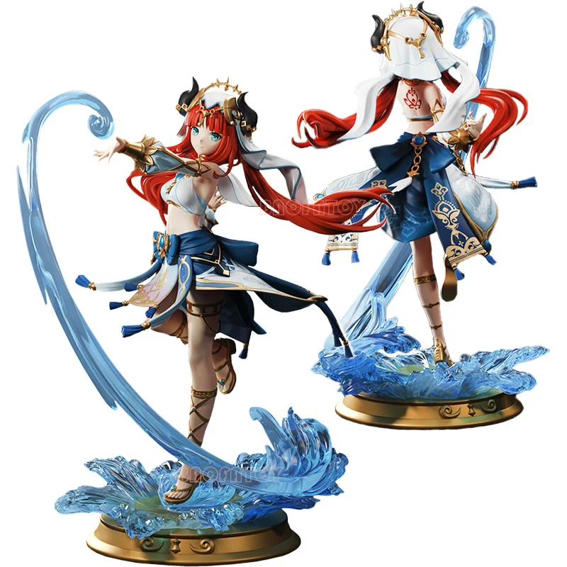 26cm Genshin Impact Nilou Anime Figure Mona/nahida Action Figure Raiden ... - 26cm Genshin Impact Nilou Anime Figure Mona NahiDa Action Figure RaiDen Shogun Ningguang Figurine Collectible MoDel