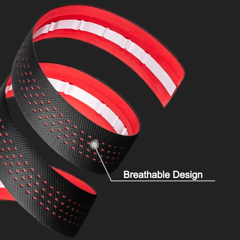 Bike Handlebar Tape BUCKLOS Road Bike Handlebar Tape Cycling Handle Bar Wrap Non-Slip Speed Racing Handlebar Braid Strap Belt Bicycle Accessories