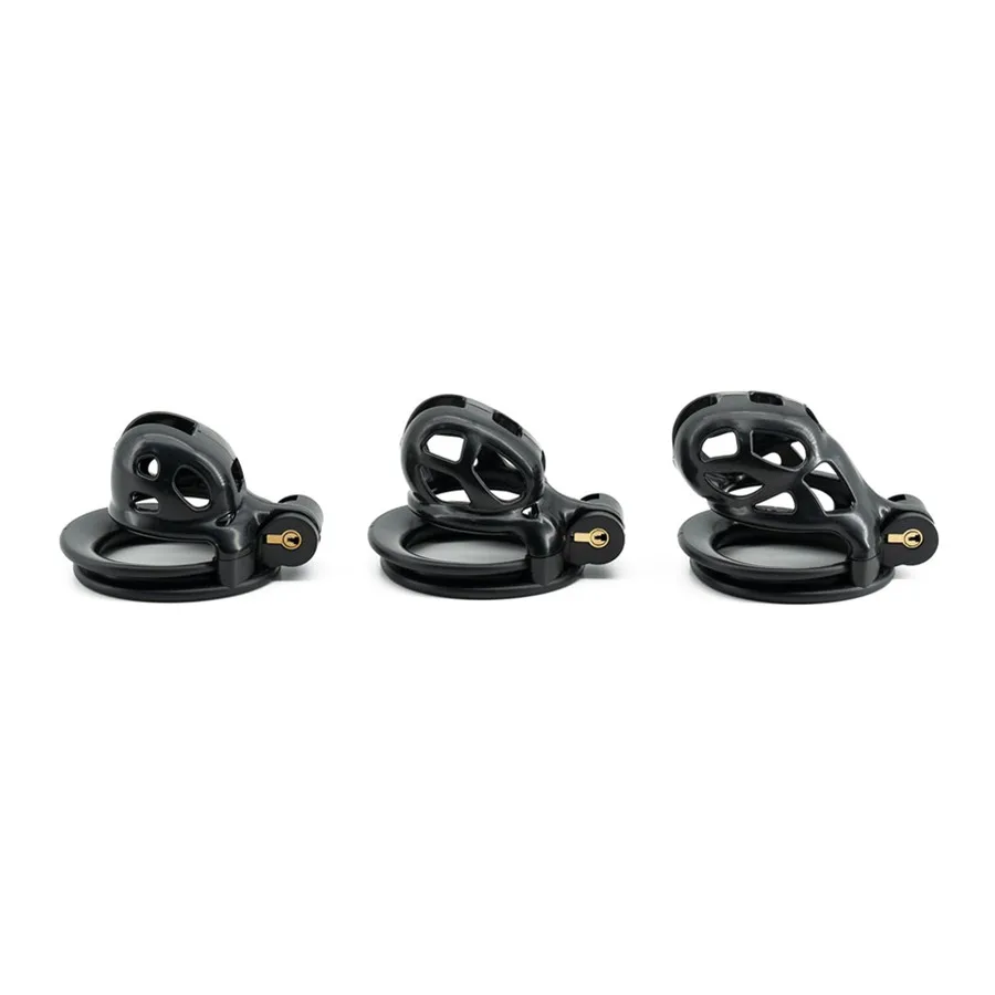 Superior Cobra Male Chastity Cage Lock Device With 4rings Sex toys for men