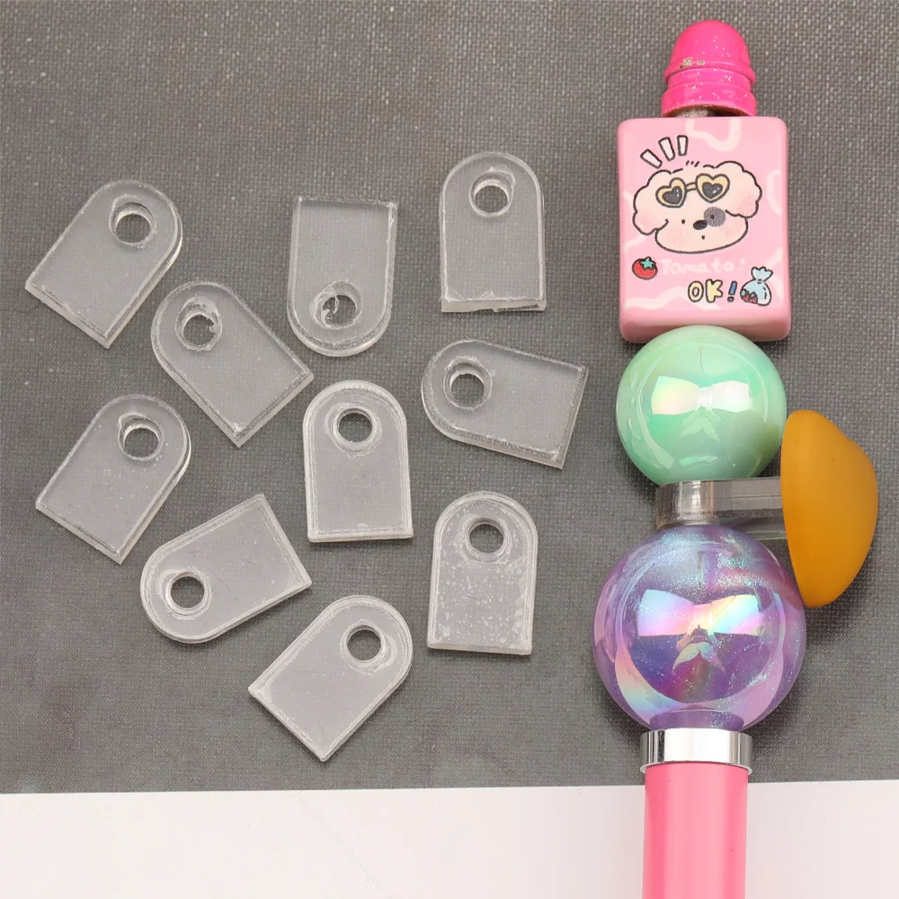 Cordial Design 200Pcs 10*15MM Acrylic Bead/Arc Shape/DIY Accessories/Hand Made/Beads For Pen/Jewelry Findings & Components - cordial
