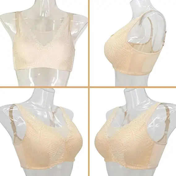 Women's Daily Breastectomy Silicone Breast Prosthesis Bra 2232