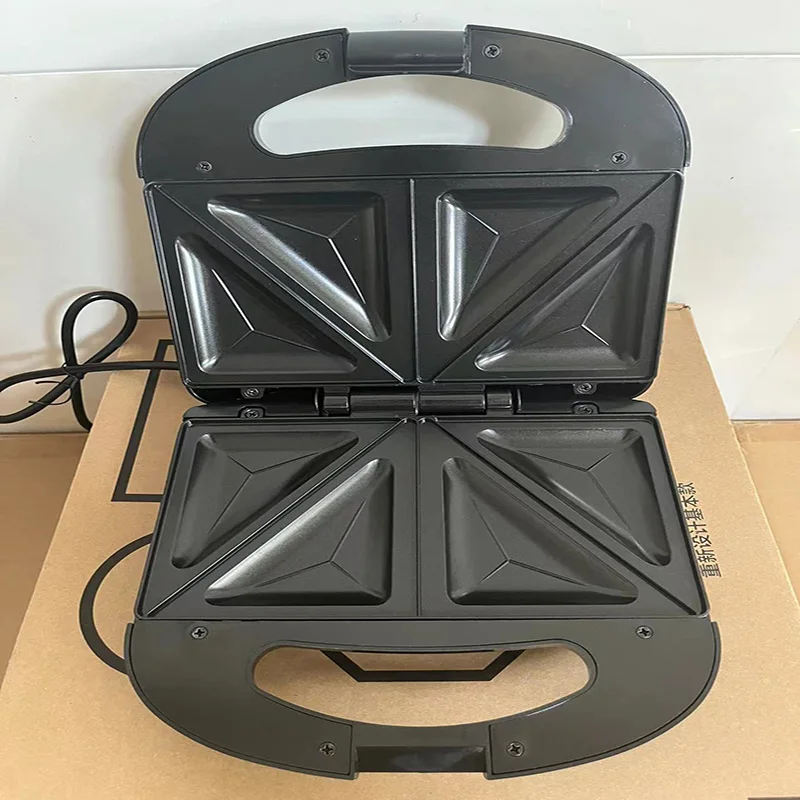 thumbnail image 1 of Máquina de gofres, 1 unidad, máquina de desayuno, máquina metalúrgica Saming para hornear pasteles, totalmente portátil, uso doméstico, multifunción, 1 of 5