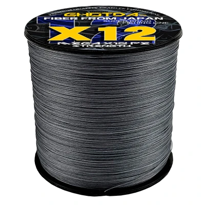 Ghotda X12 Pe Braided Line Fishing Power Sea Fishing Line - Length: 300m  500m 1000m Size: 25-120lb - Fishing Lines - AliExpress