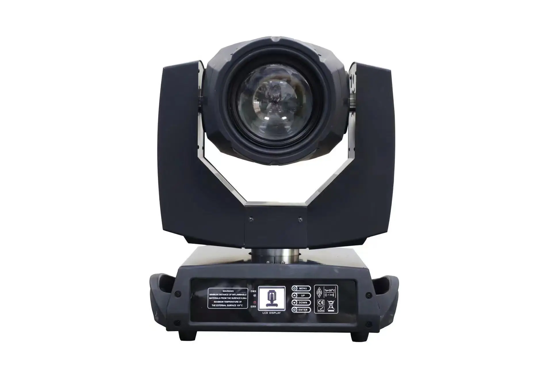 6Pcs Party Lights Lyre Beam 7R Testa Mobile Dj Cabezal Sharpy Beam 230 7R Beam Spot Wash Light Moving Head Beam 230W