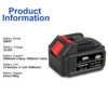 18V Rechargeable Lithium Ion Battery High Capacity For Makita Cordless Electric Power Tool Lithium Ion Battery 3