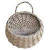 Flower Planter Wall Hanging Wicker Rattam Basket Garden Vine Pot Plants Holder Handmade Woven Hanging Basket Pot De Fleur DéCo 2