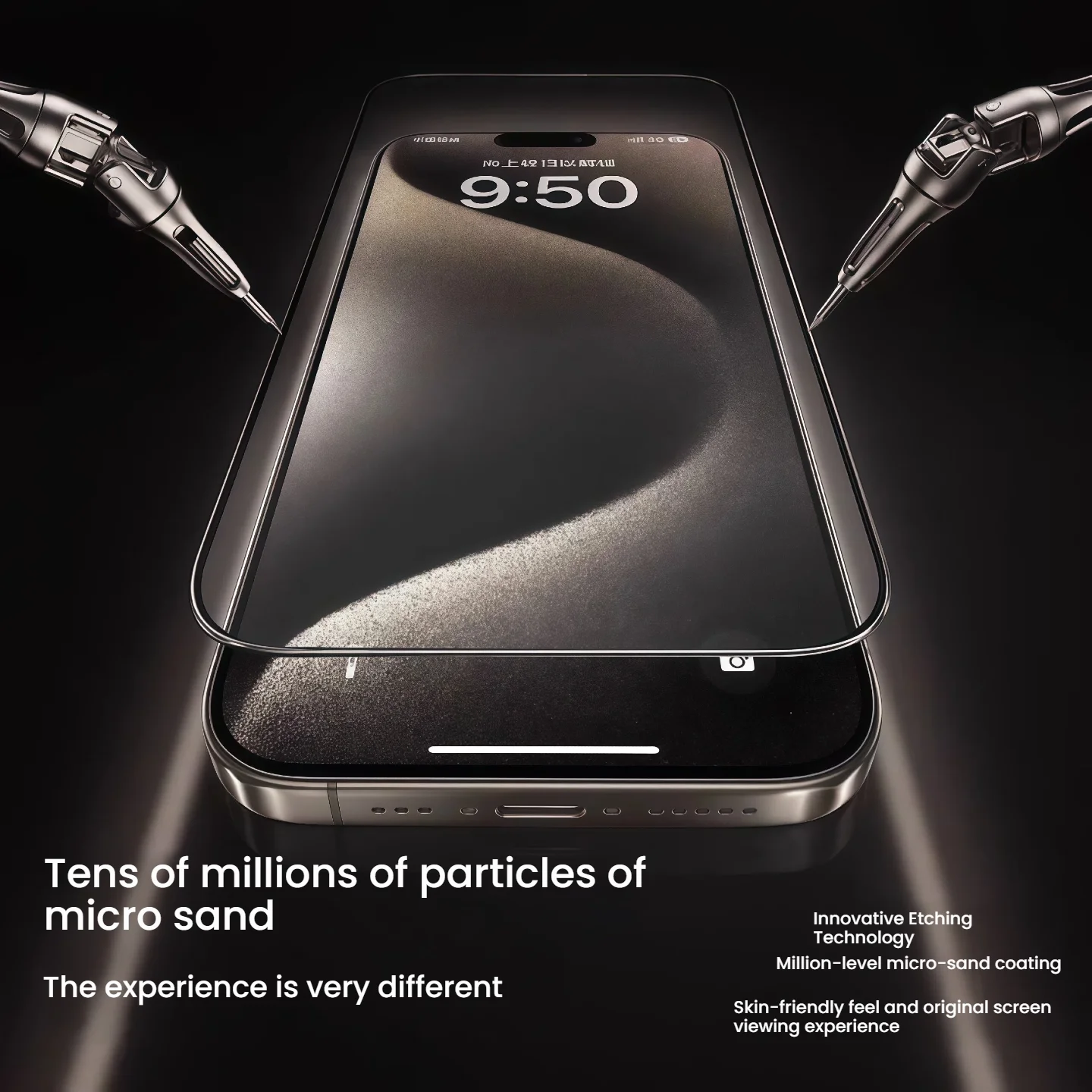 Matte HD Tempered Glass Screen Protector 3-Pack - Dust & Bubble-Free