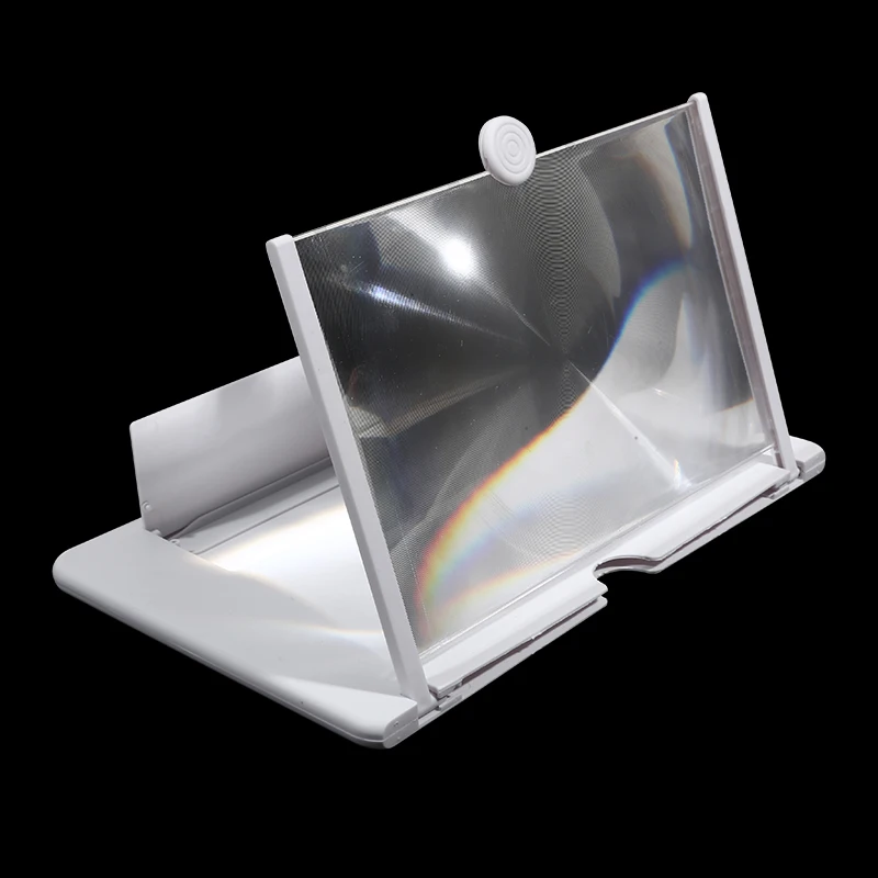 3D Magnifier Glass Screen Amplifier HD Anti Blue Light Magnifier for Cell Phones Flexible Tripod Mount No Battery Required﻿﻿