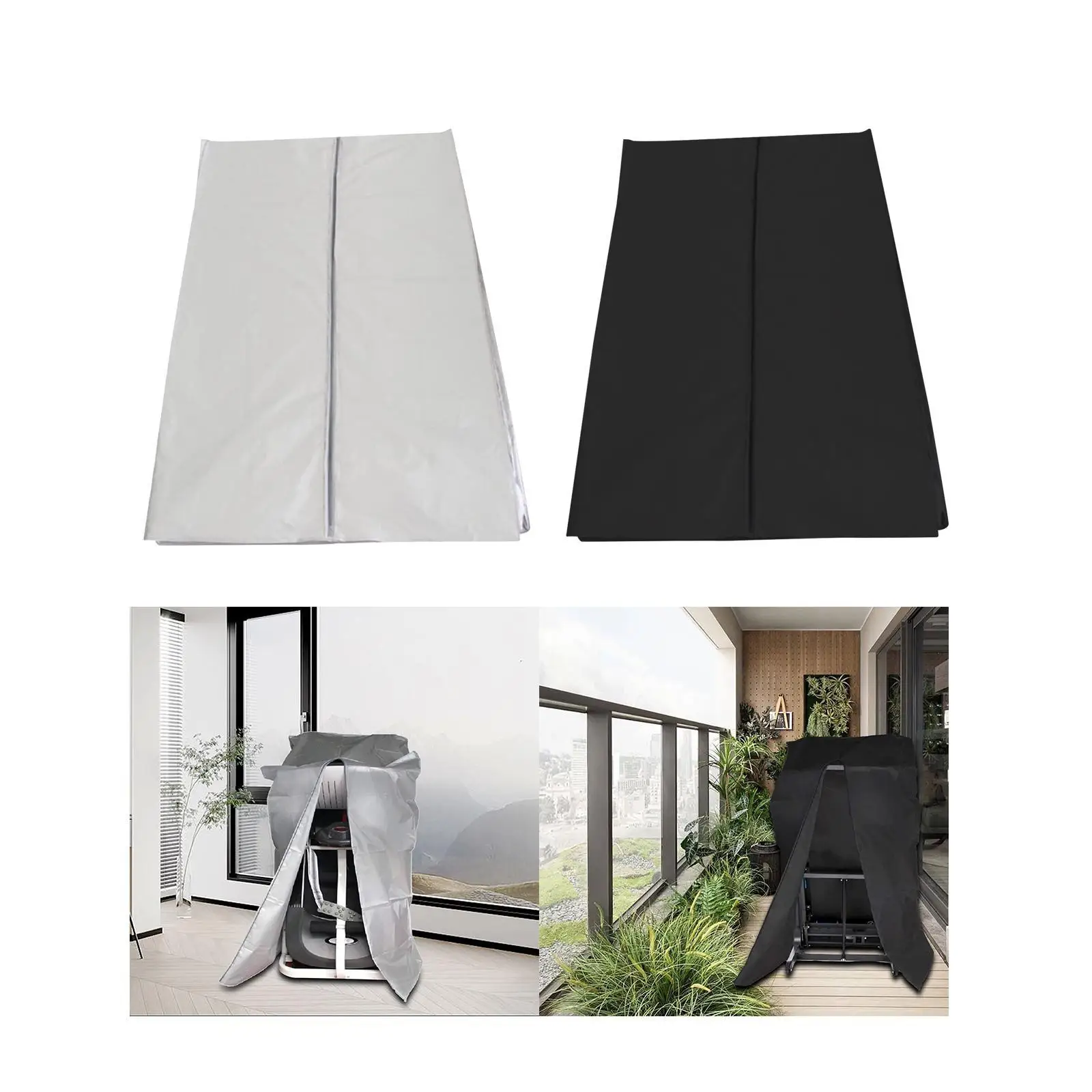 Folding Treadmill Cover Running Jogging Machine Cover Oxford Cloth Heavy Duty Dustproof for Home Gym Garage Fitness Equipment