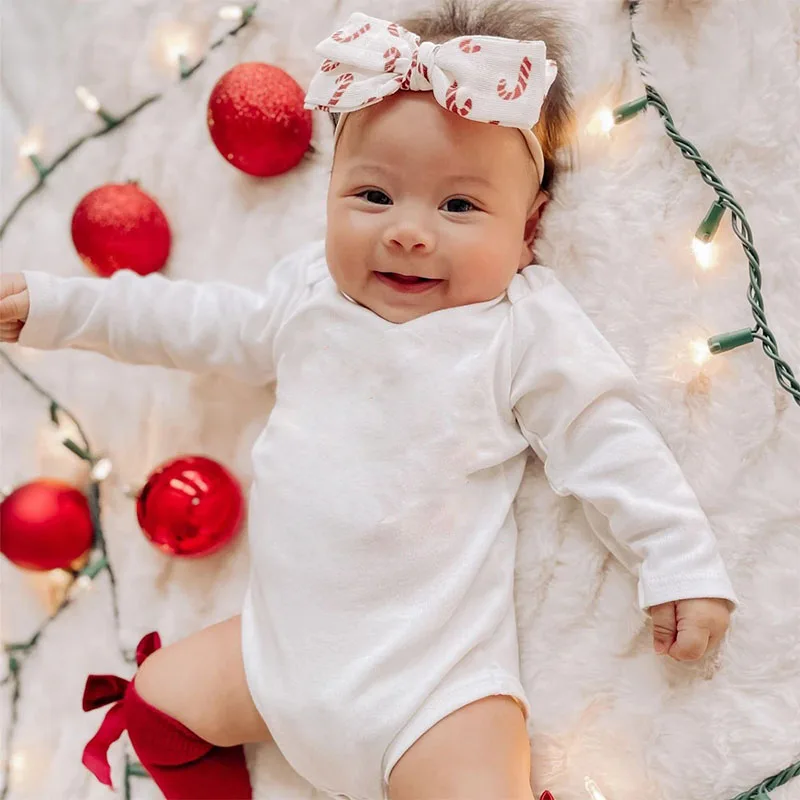 3/8PCS/LOT Long Sleeved Baby Bodysuits 100% Cotton Solid White Newborn Baby Boy Girl Rompers Infant Jumpsuit Ropa 0-12Month 3