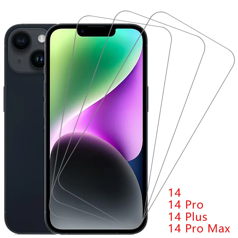 Pellicola Salvaschermo Per Apple Iphone 14 Pro Max Plus Vetro Temperato Protettivo Su Iphone14 Iphone14Pro I Phone 14Pro 14Promax Glas