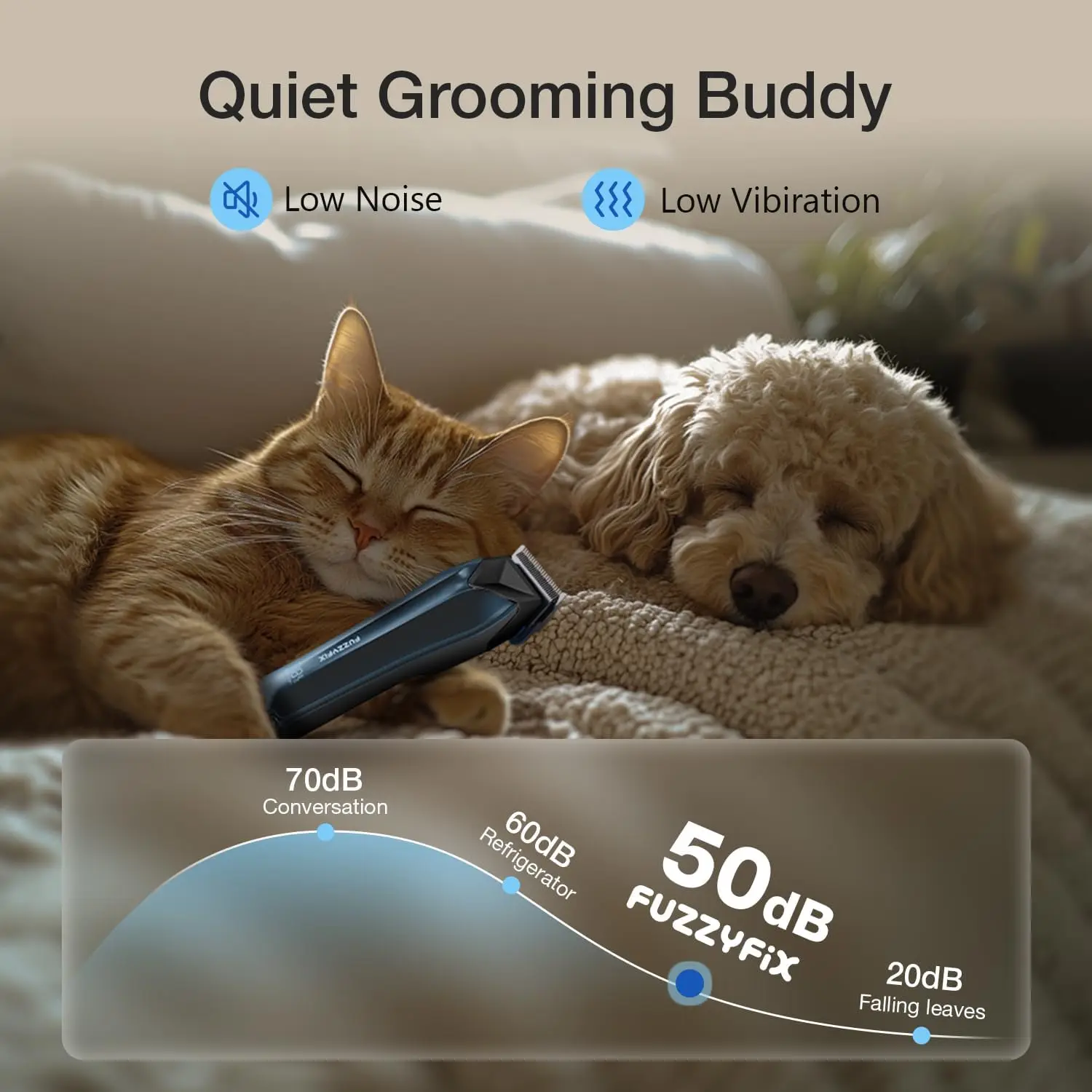 Cordless Pet Grooming Clippers 6