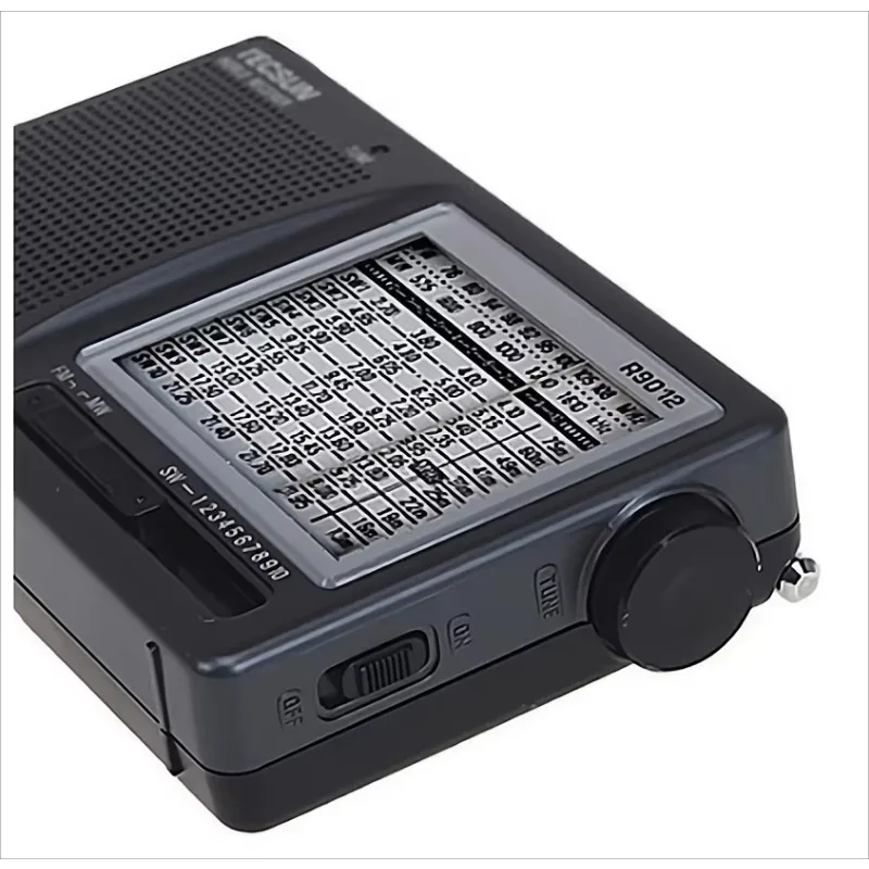 Tecsun R-9012 fm/am/swラジオ12バンドポータブルレシーバー