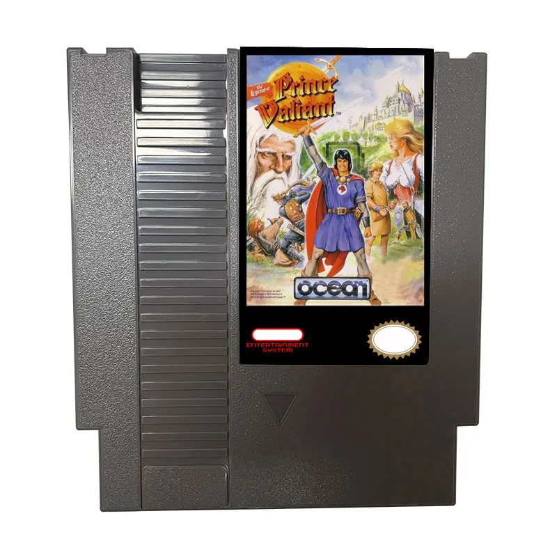 Legend-Of-Prince-Valiant-Cartuccia Di Gioco Per Nes Console 72 Pin 8Bit Single Card