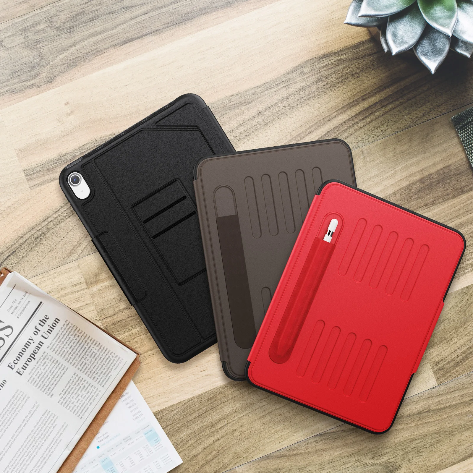 Rugged Multi-Angle Magnetic Smart Tablet Case with Enhanced Protection