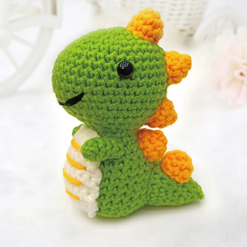 New Hand Woven DIY Crochet Kit Handmade Wool Animal Toys Knitting Material Bag for Beginners Children's Gifts Decoration