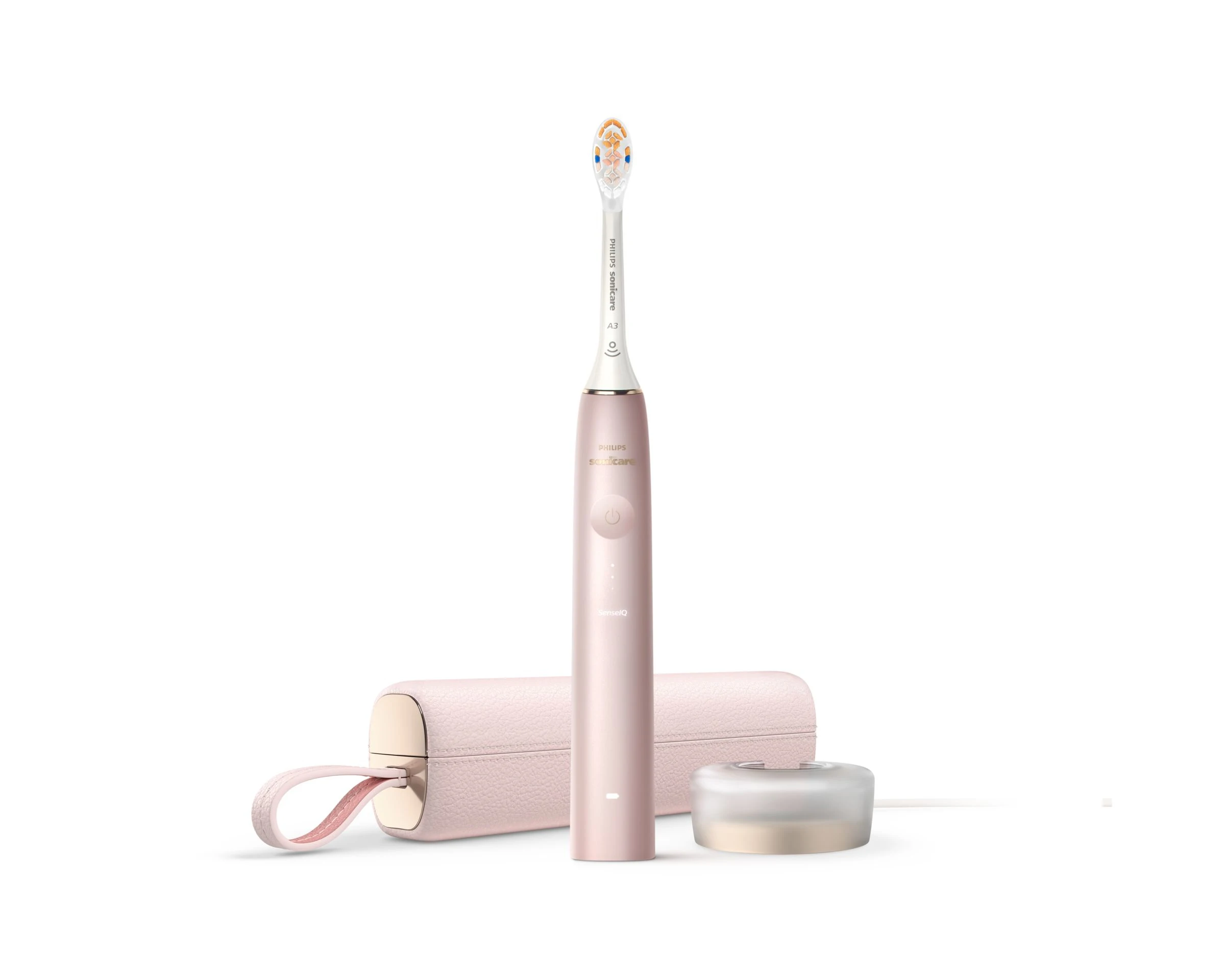 Philips Sonicare DiamondClean HX9996 electric toothbrush rechargeable Philips Replacement Heads A3 Adult Pink