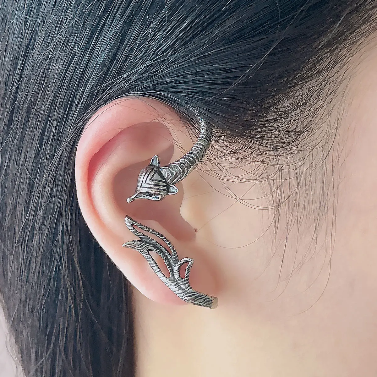 Fox Clip Earrings Women 1