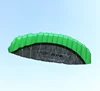 free shipping 2.5m dual Line Stunt power Kite soft kite line winder rainbow kite parafoil inflatable alien traction kite factory 5