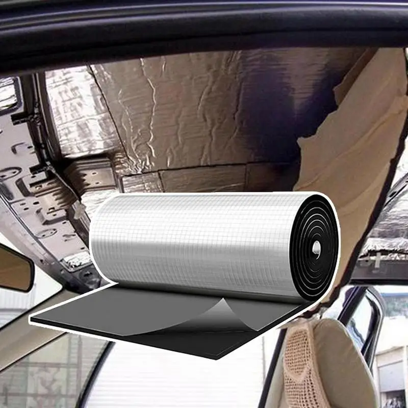 Heat Shield Thermal Sound Insulation Deadener Mat Car Noise Control Acoustic Dampening Moistureproof Waterproof Sound Proof Mat