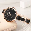 OLEVS Quartz Watch for Women Japan Movement 30M Waterproof Female Watch Elegant Ceramic Strap Ladies Watch Valentine's Day Gift 5
