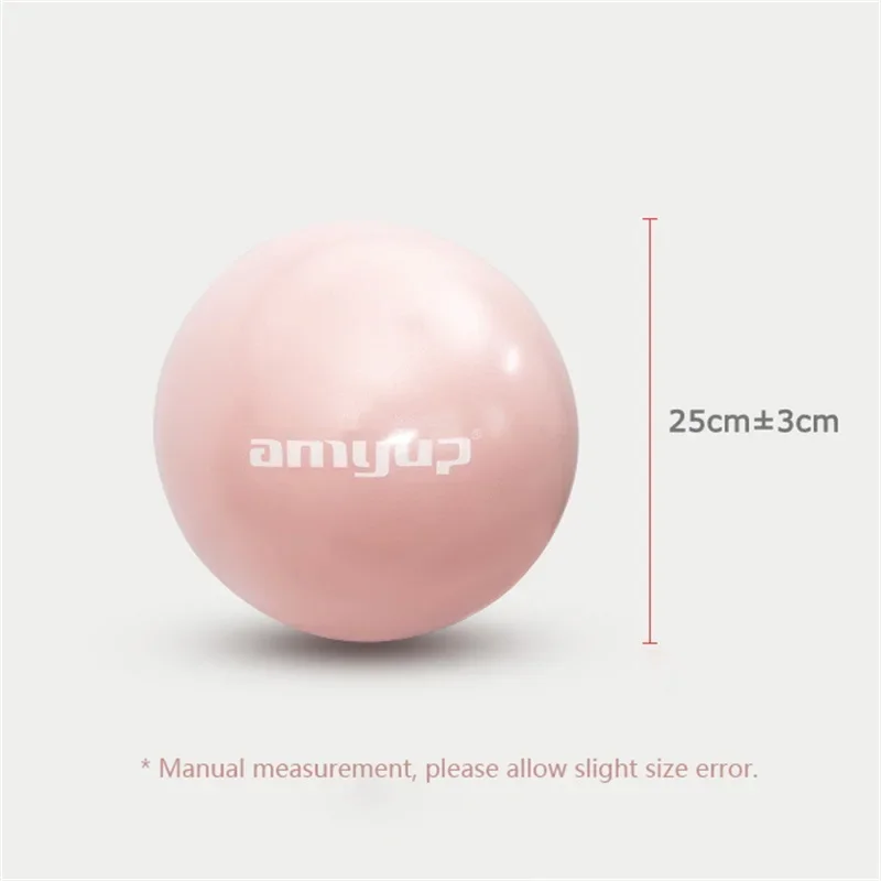 Yoga Fitness Exercise Hip Lifting Mini Small Ball Thickened Explosion-proof Pilates Yoga Ball Balance Balls 25cm for yoga ball, gymnastics ball