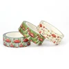 NEW 1PC 10M Decor Mushroom Squirrel Orange Leaves Autumn Washi Tape Set for Scrapbooking Masking Tape Cute Journaling Stationery 5