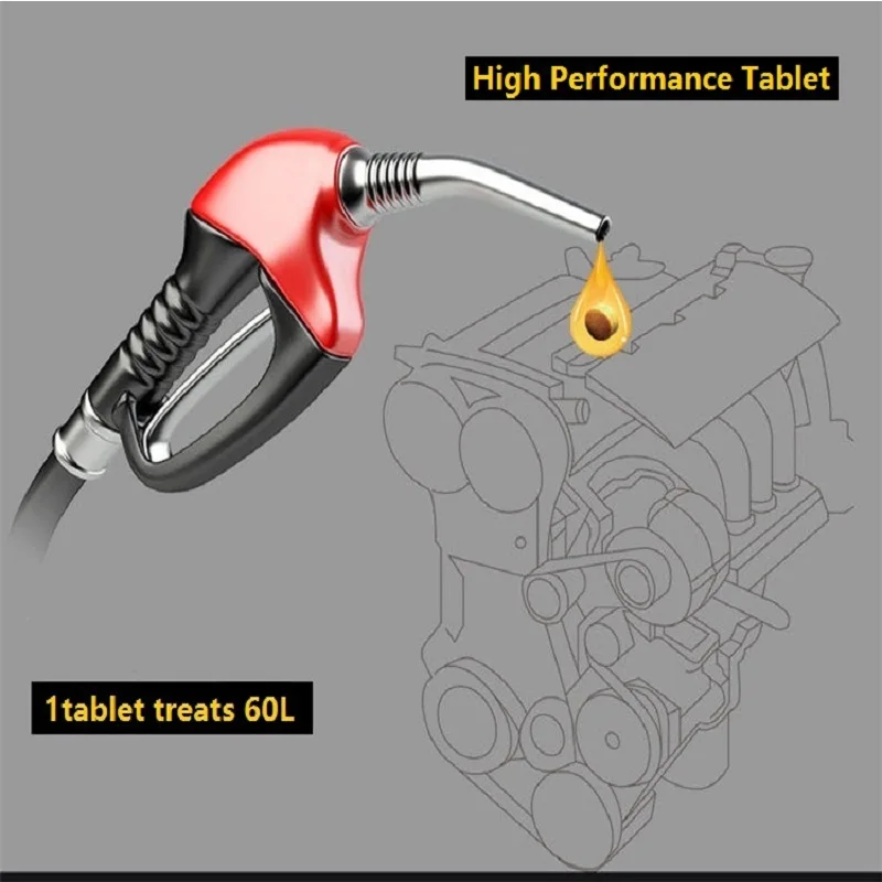Treats 16Gallons/600Litres Diesel Power Booster Increases MPG Removes Carbon Deposit Black Smoke Fuel Saver Injector Cleaner fuel saver diesel additive