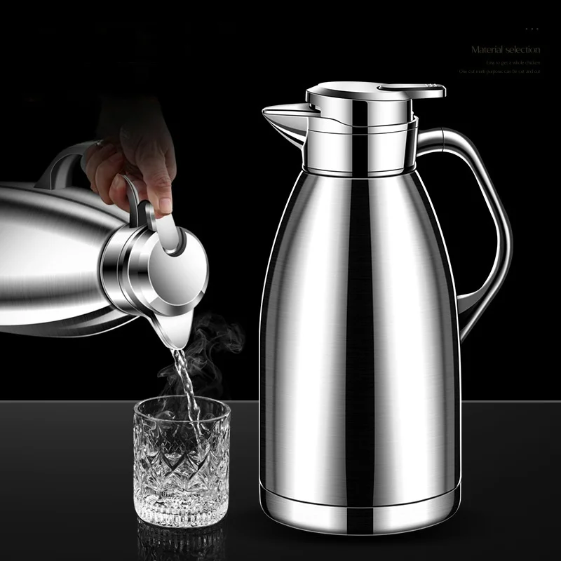 316 Stainless Steel Insulated Kettle Large Capacity Warm Water Kettle