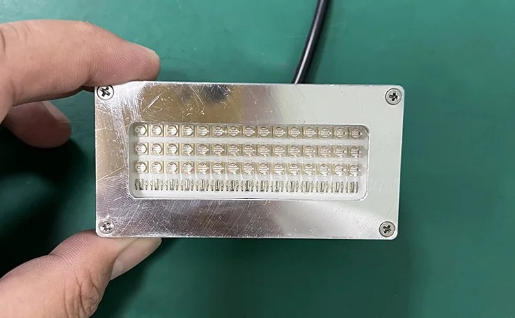 Description Picture 2 of itemWater cooled high-power UV LED white color nozzle curing lamp UV Led curing Lamp for Epson 6090 6045 ,A3 A4, TX800 XP600