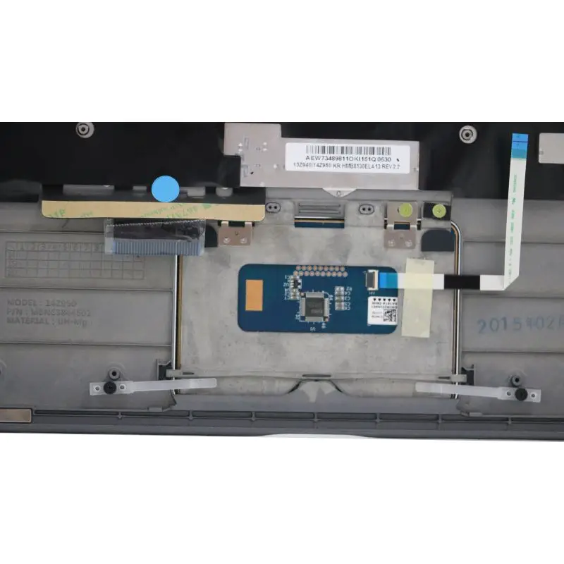 Shell Palmrest, Topcase Trackpad, Teclado Laptop Superior, Reino Unido, KR, Novo