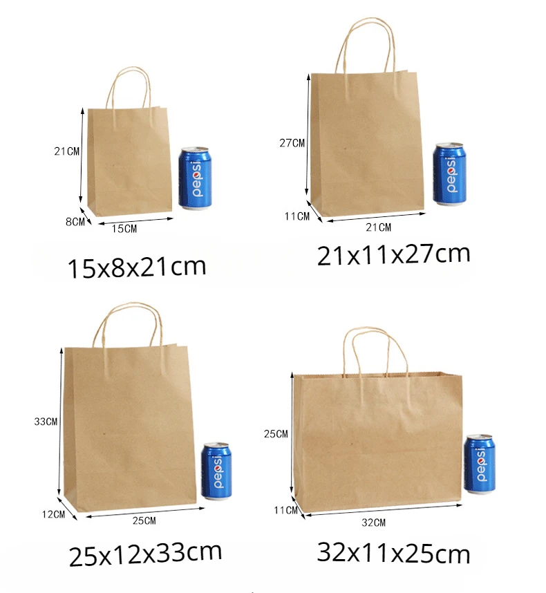Color Reinforce Thickened Kraft Paper Handbag Free Custom Logo Multi-color Packaging Bag Customized Handbag for Gift Clothing 1 S66857d549df1421b9560cc0a9d2e73a4O