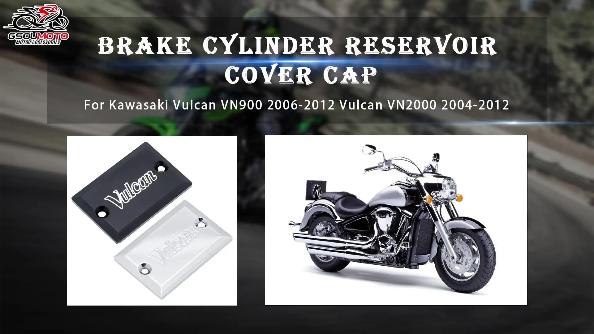 Motorcycle Accessories Front Brake Master Cylinder Reservoir Cover Cap  Protector For Kawasaki Vulcan VN 900 2000 VN900 VN2000 - AliExpress, image size:1920x1080
