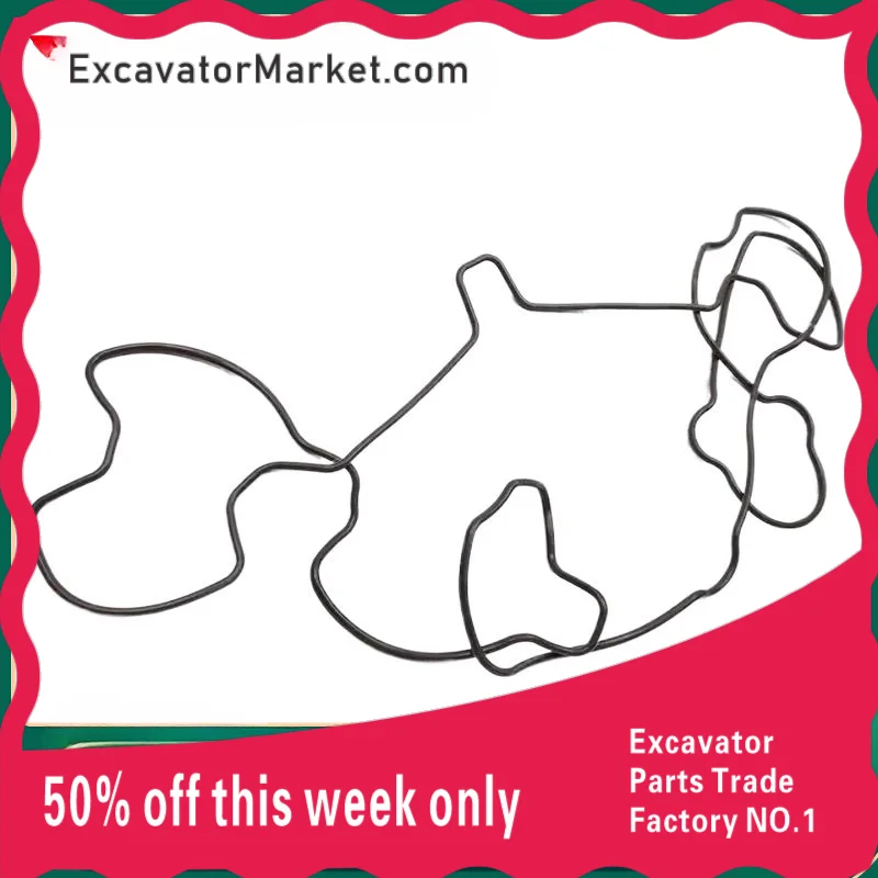 

Komatsu PC300/350/360-7, крышка клапана, прокладка 6d114, крышка клапана двигателя, прокладка, Резиновая полоса