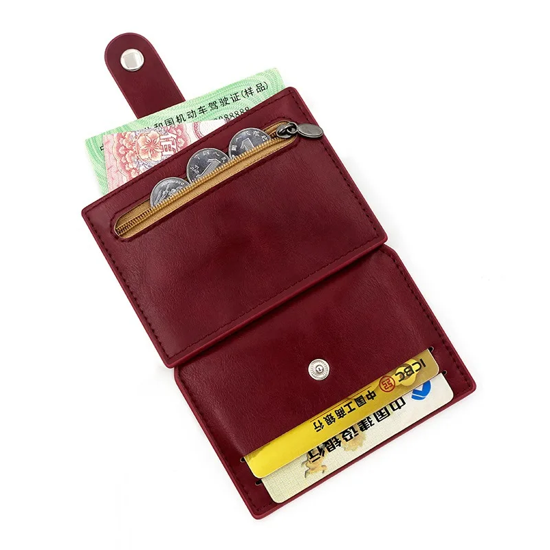 Card Holder Leather Credit Case Wallet for men credit card holder id card holder