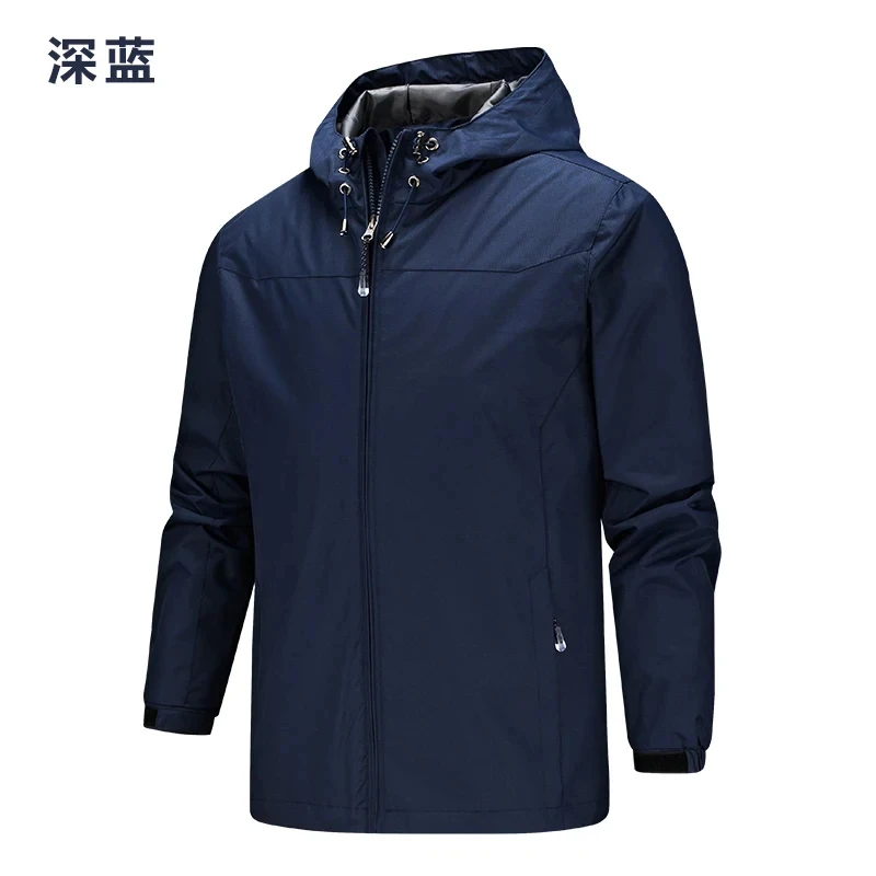 Men's casual hooded sports jacket, waterproof and waterproof jacket, thin, spring and autumn, aj3332024