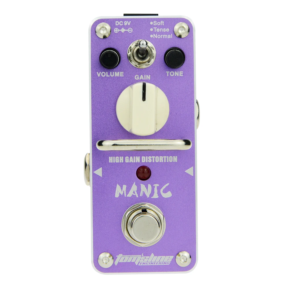 

Aroma AMC-3 MANIC High Gain Distortion Pedal True Bypass Mini Analogue Effects Guitar Pedal Electric Guitar Parts & Accessories