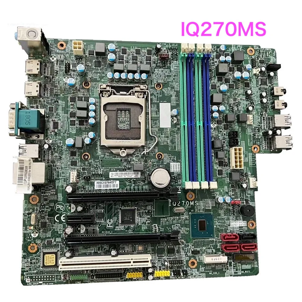 

Подходит для материнской платы Lenovo Thinkcentre M910S M910T, материнская плата IQ270MS LGA 1151 DDR4, протестированная на 100%, ОК, Полная работа