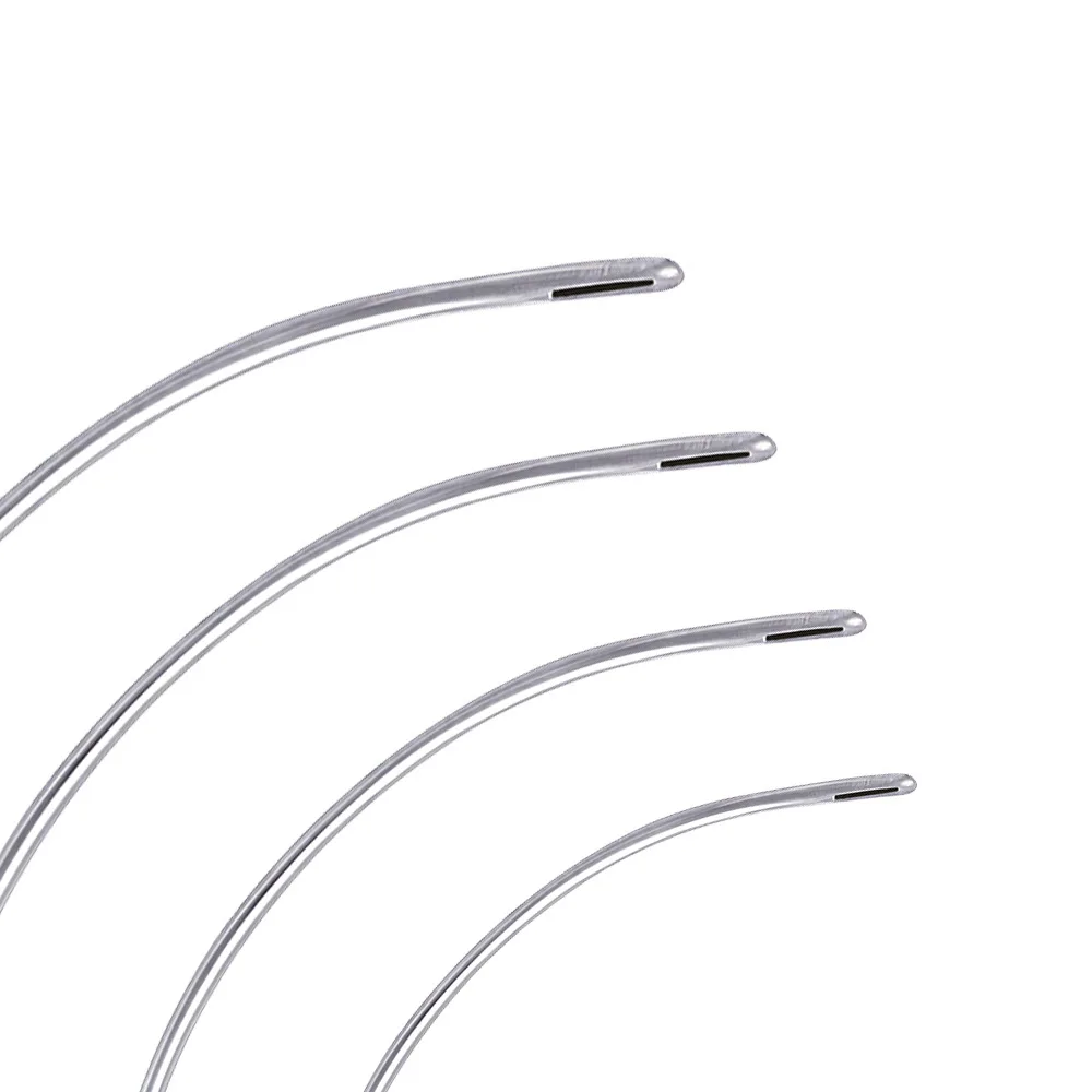 20Pcs/Lot Stainless Steel Bent Curved Needle For DIY Leather Hand Sewing leather sewing needles sewing needles