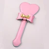 29CM PU Leather Heart-shaped Bowknot Horse Whip，Riding Crop Party Flogger Horse Riding Whip Costumes Performance Props 5