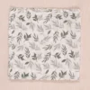 HappyFlute Soft Multi-Use Feeding Baby Burp Cloth 100% Cotton Muslin 5pcs/set Baby Bib 3