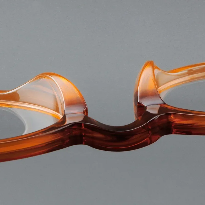 Men's Eyeglasses Frame Women Unisex Anti-Blue Light Acetate Glasses Clear Lens Brand Designer Computer Optical Vintage Spectacle