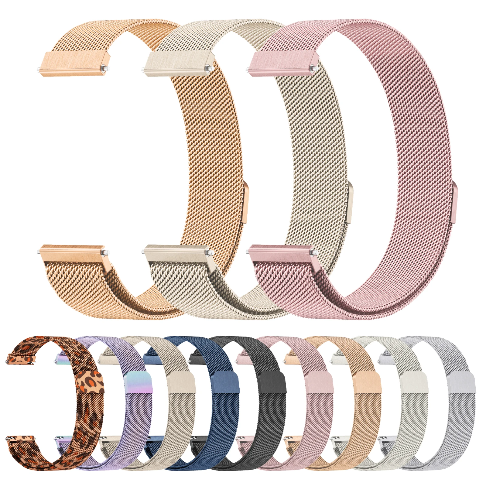 18mm Metal Magnetic Strap