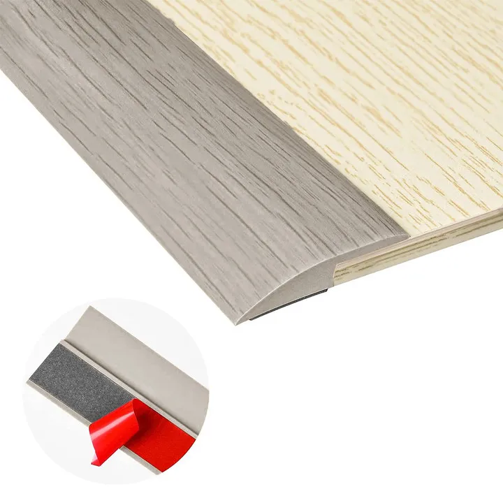 Description Picture 2 of itemFloor Transition Strip Protective Floor Mat Flat Button Strip Strips Flat Laminate Floor Cover Strip For Flooring Threshold