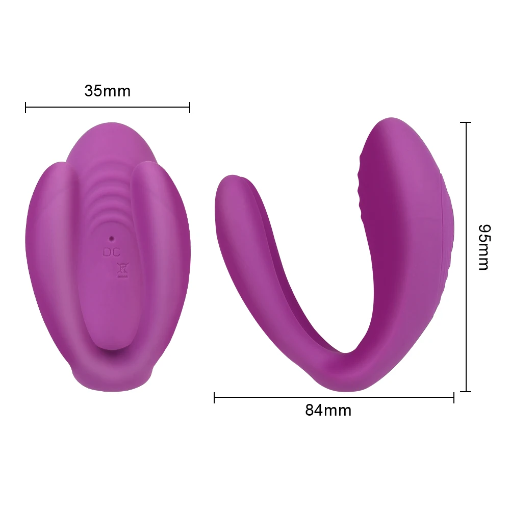 Remote Control G-spot Vibrator With 10 Frequency Modes_voghion.com