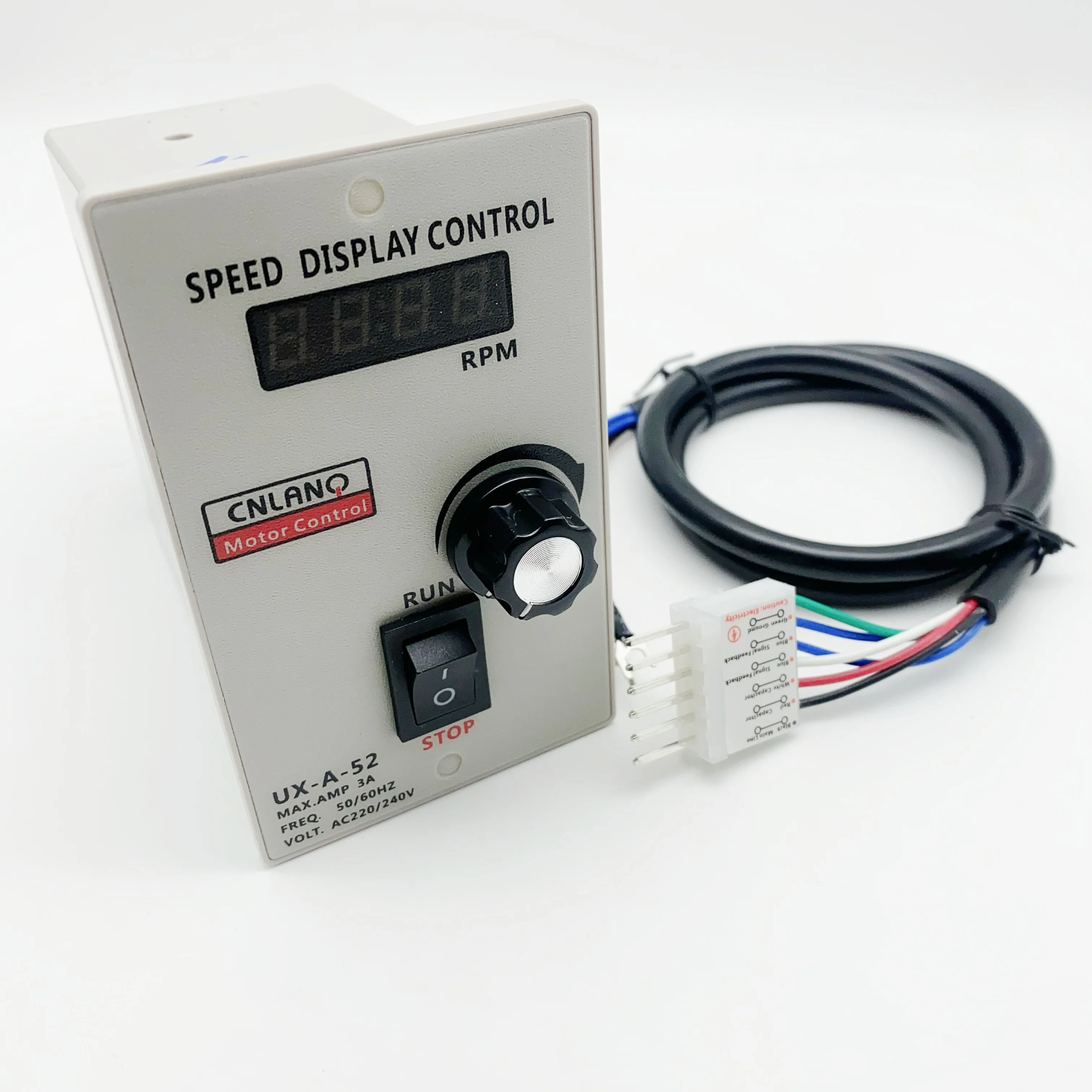 LED display speed controller 400W UX-A-52 AC 220V 50/60hz Regulator Control Forward & Backward Motor speed governor